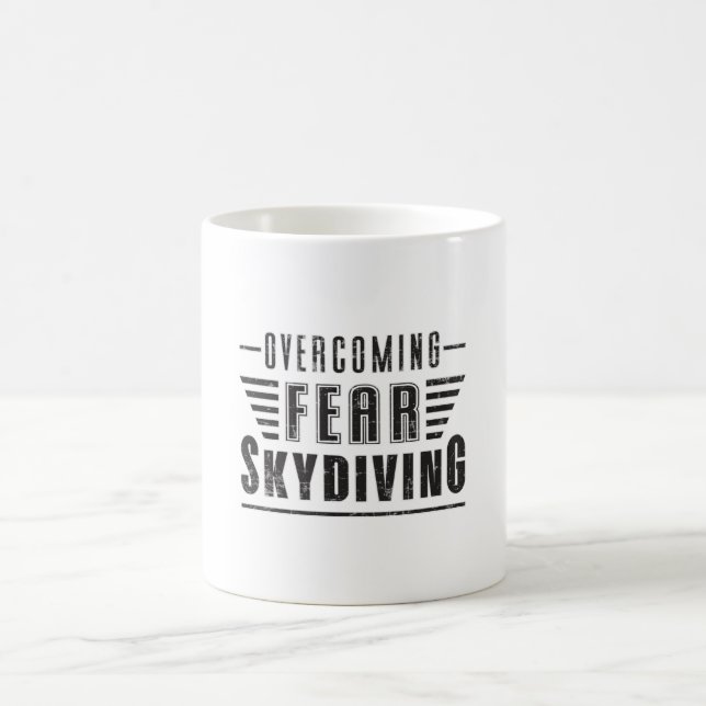 Caneca De Café Skydive Skydive Plane Jump-Presente Ideia (Centro)