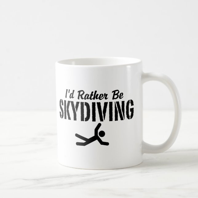Caneca De Café Skydiving (Direita)