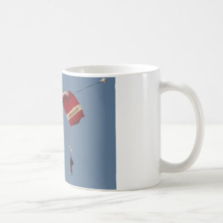 Caneca De Café Skydiving como se relaciona a manter uma mente
