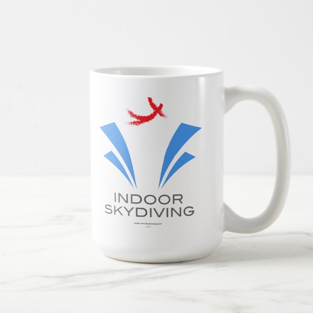 Caneca De Café Skydiving interno (Direita)