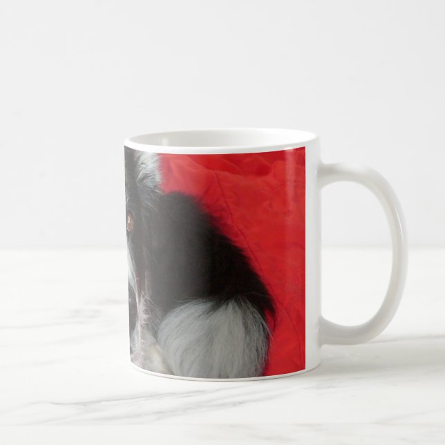 Caneca De Café Skye border collie (Direita)