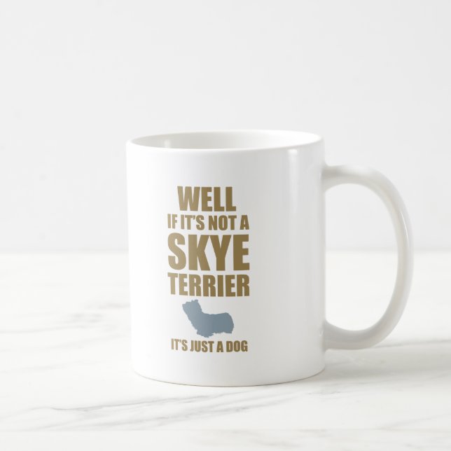 Caneca De Café Skye Terrier (Direita)