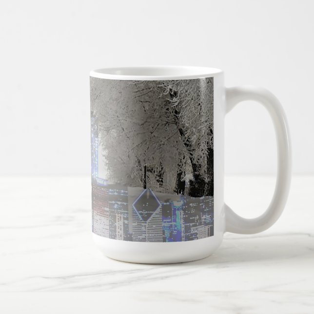 Caneca De Café Skyline (Direita)