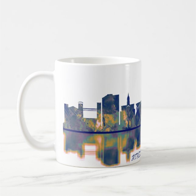 Caneca De Café Skyline Atenas (Esquerda)