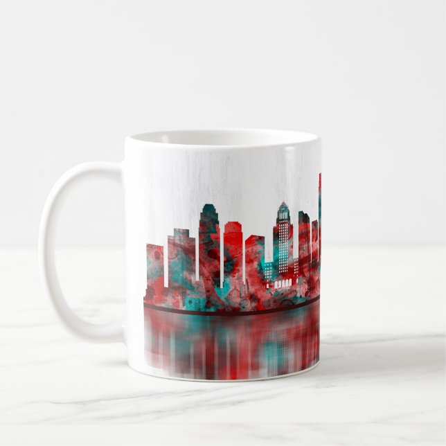 Caneca De Café Skyline da Califórnia em Los Angeles (Esquerda)