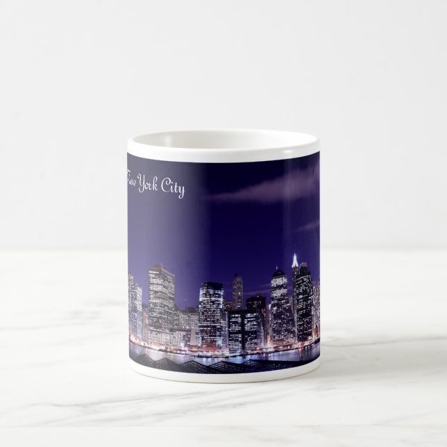 Caneca De Café Skyline da Nova Iorque (Centro)