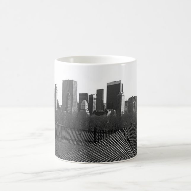 Caneca De Café Skyline da Nova Iorque do Central Park (Centro)