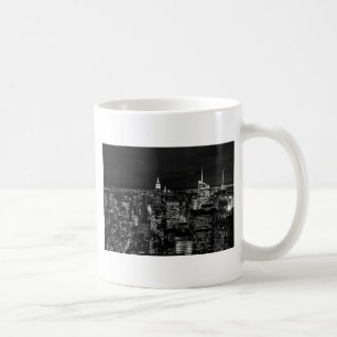 Caneca De Café Skyline da Nova Iorque Night