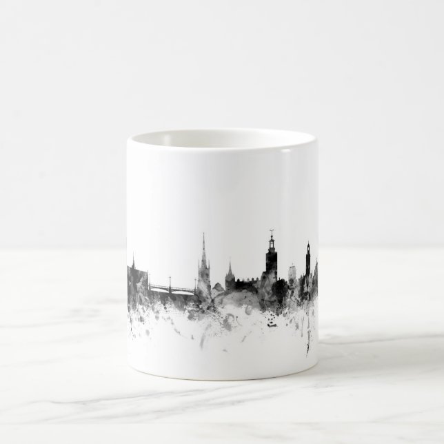Caneca De Café Skyline da suecia de Éstocolmo (Centro)