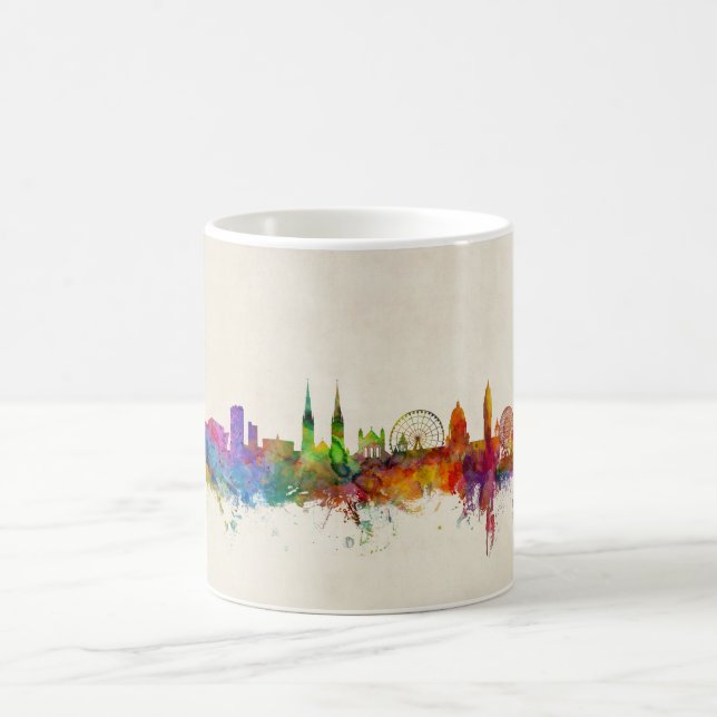 Caneca De Café Skyline de Belfast Irlanda do Norte (Centro)