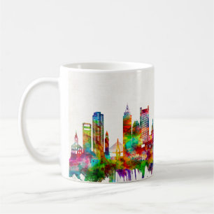 Caneca De Café Skyline de Boston Massachusetts