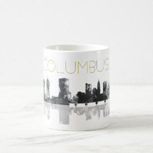 CANECA DE CAFÉ SKYLINE DE COLUMBO, OHIO