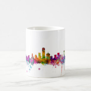 Caneca De Café Skyline de Dallas Texas