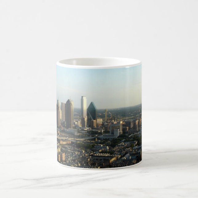 Caneca De Café Skyline de Dallas, Texas (Centro)