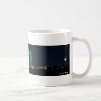 Caneca De Café Skyline de Dallas, Texas na noite