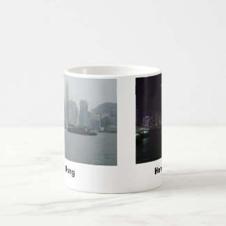 Caneca De Café Skyline de Hong Kong