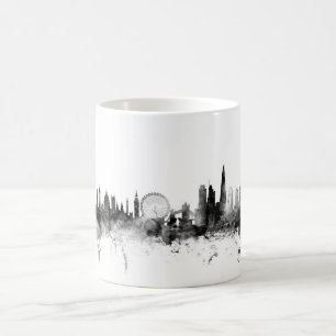 Caneca De Café Skyline de Londres Inglaterra