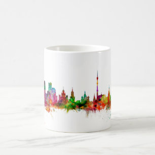 Caneca De Café Skyline de Moscovo Rússia