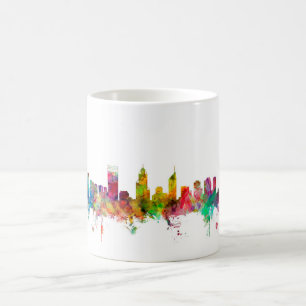 Caneca De Café Skyline de Perth Austrália