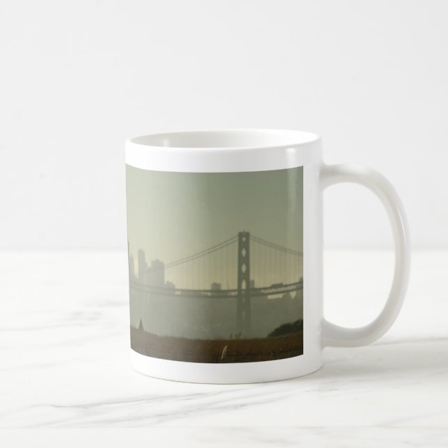 Caneca De Café Skyline de San Francisco (Direita)