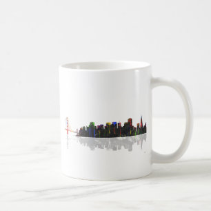Caneca De Café Skyline de San Francisco Califórnia