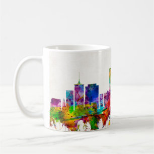 Caneca De Café Skyline de Tulsa Oklahoma