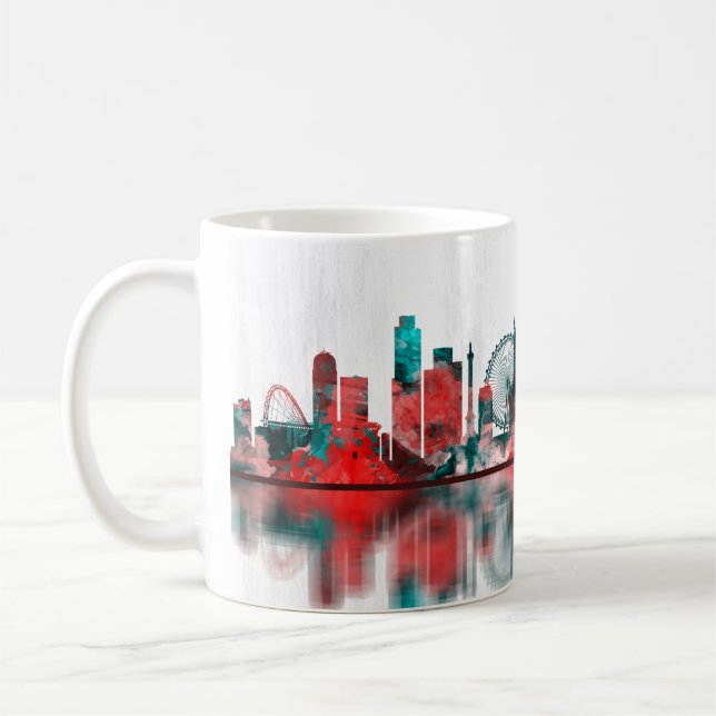 Caneca De Café Skyline London Inglaterra (Esquerda)