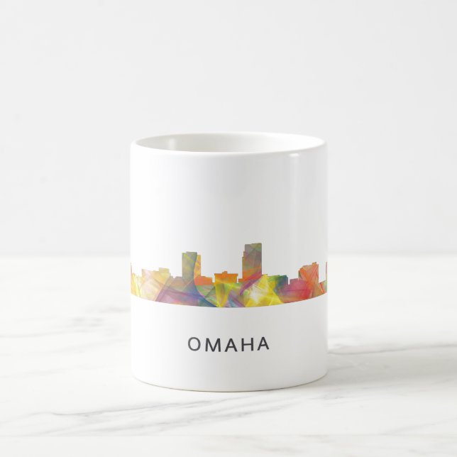 CANECA DE CAFÉ SKYLINE WB1 DE OMAHA NEBRASKA - (Centro)