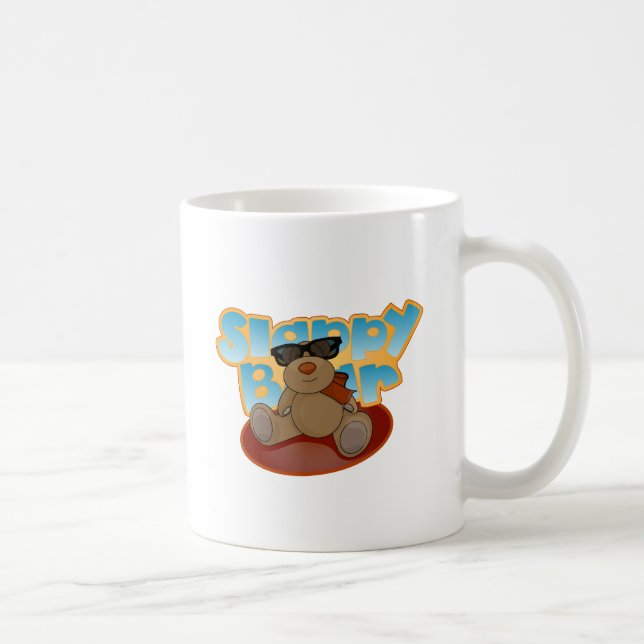 Caneca De Café Slappy Bear Classic Mug (Direita)