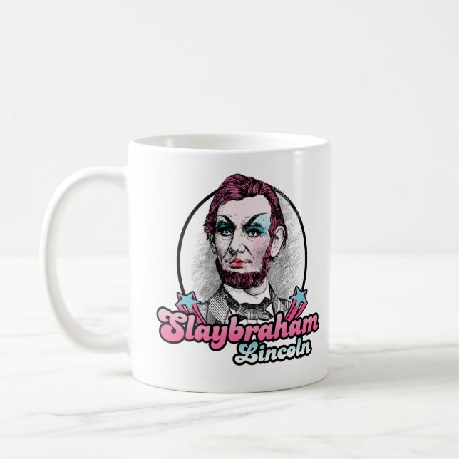 Caneca De Café Slaybraham Lincoln (Esquerda)