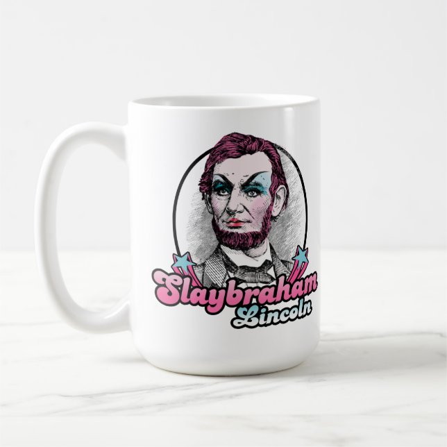 Caneca De Café Slaybraham Lincoln (Esquerda)