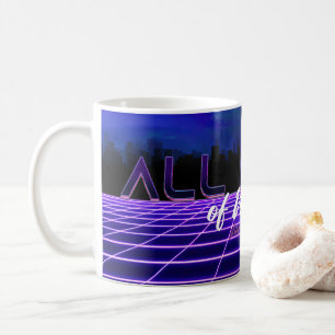 Caneca De Café SlipperyJoe's todo tipo de texto negrito em 3D err