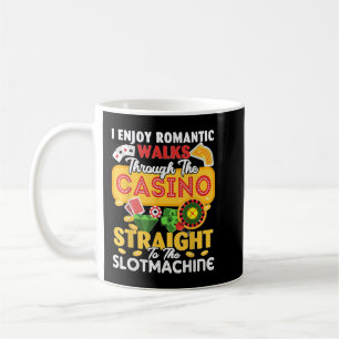Caneca De Café Slo Machine Gambling Casino Gambler Vegas
