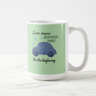 Caneca De Café slogan de carro engraçado