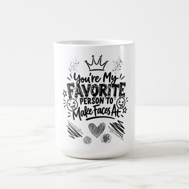 Caneca De Café Slogan de Melhores Amigos (Centro)