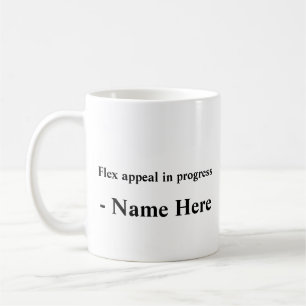 Caneca De Café Slogan Motivacional Personalizado Tipográfico