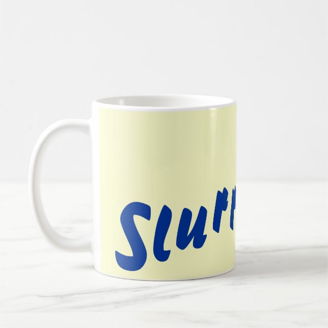 Caneca De Café slogan original do bebendo de texto divertido (Esquerda)