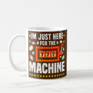 Caneca De Café Slot Machine Gambling Lover Engraçado Casino