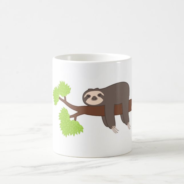 Caneca De Café Sloth Dormindo (Centro)