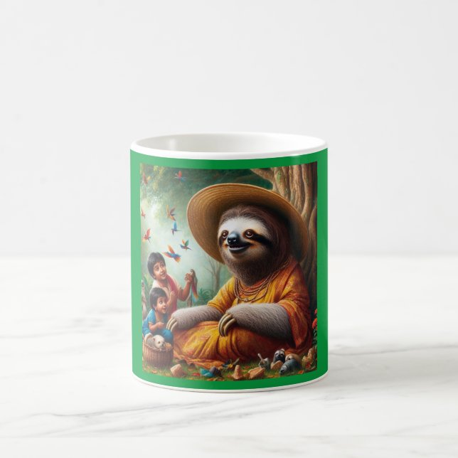 Caneca De Café Sloth Grandma (Centro)
