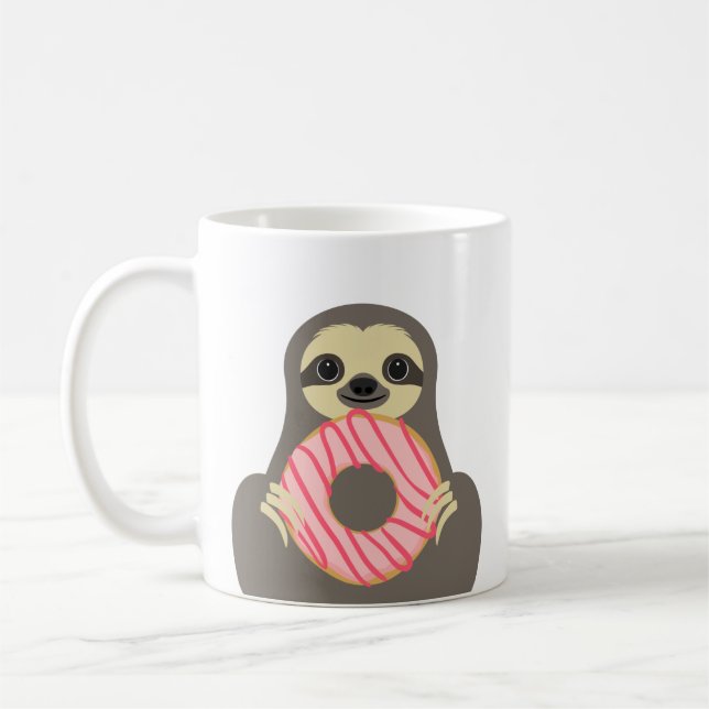 Caneca De Café Sloth Mugs (Esquerda)