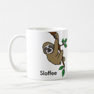 Caneca De Café Slothee!