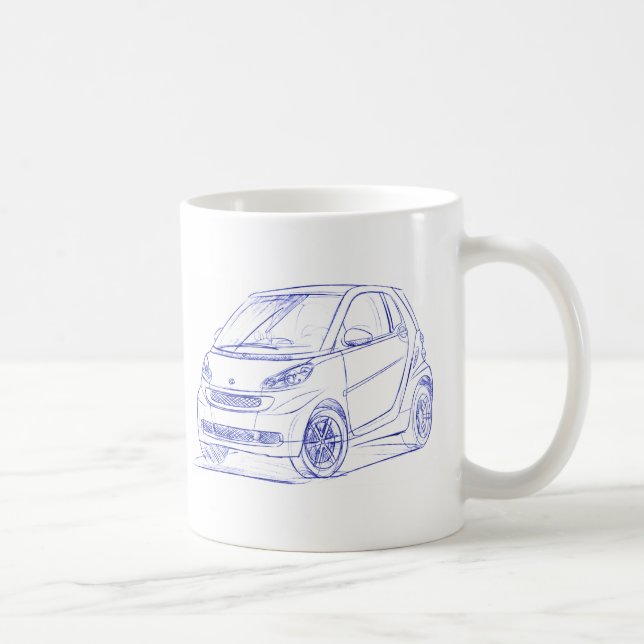 Caneca De Café Sma ForTwo 2007 (Direita)
