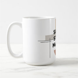 Caneca De Café Small Steps Matter Modern