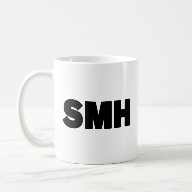 Caneca De Café SMH | Faixa de Texto (Esquerda)