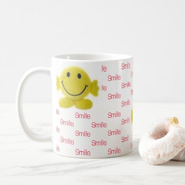 Caneca De Café Smile Mug (Com Donut)