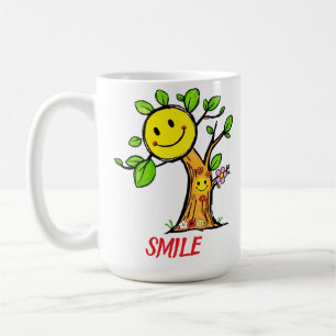 Caneca De Café "Smile Tree" - Víblias Positivas