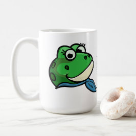 Caneca De Café Smiling Frog