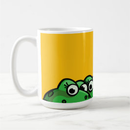 Caneca De Café Smiling Frogs