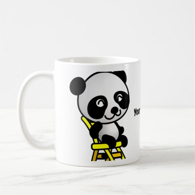 Caneca De Café Smiling Panda (Esquerda)